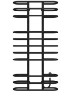Електрична сушарка для рушників Deffi Британіка П11 600х1200 праве підключення чорний C.BR.120.60.11.E.B.R.5