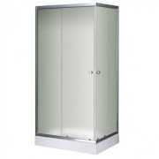 Душевая кабина Sansa 100х70 см профиль сатин/стекло матовое фабрик S100-70/15