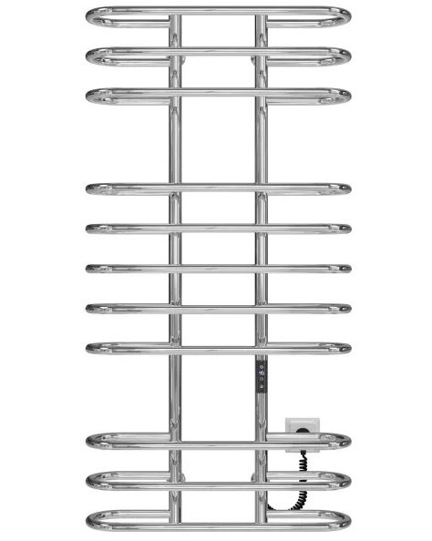 Електрична сушарка для рушників Deffi Британіка П11 600х1200 праве підключення JD03 хром C.BR.120.60.11.E.C.R.1