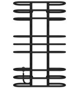 Електрична сушарка для рушників Deffi Британіка П9 600х1000 ліве підключення чорний C.BR.100.60.9.E.B.L.5