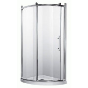 Душевая кабина Rhein 90х90 см профиль хром/стекло прозрачное RH215 L