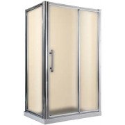 Душевая кабина Rhein 120х80 см профиль хром/стекло матовое RH916 R