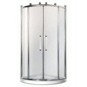 Душевая кабина Rhein 100х100 см профиль хром/стекло прозрачное RH415