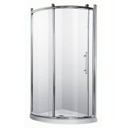 Душевая кабина Rhein 90х90 см профиль хром/стекло прозрачное RH215 L