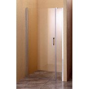 Душові двері Sansa 100 100x185 см профіль brushed/скло прозоре SH-708