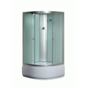 Гидробокс Sansa 90х90 см профиль сатин/стекло фабрик 800/40