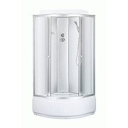 Гидробокс Sansa 90х90 см профиль сатин/стекло фабрик 6690A/40