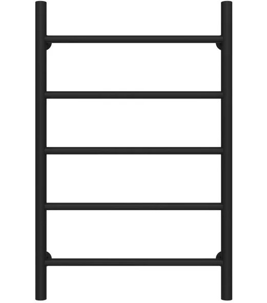 Полотенцесушитель водяной Deffi Орион П5 500х800 боковое левое подключение черный C.OR.80.50.5.B.B