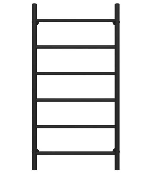 Полотенцесушитель водяной Deffi Орион П6 500х1000 нижнее подключение черный C.OR.100.50.6.B.A