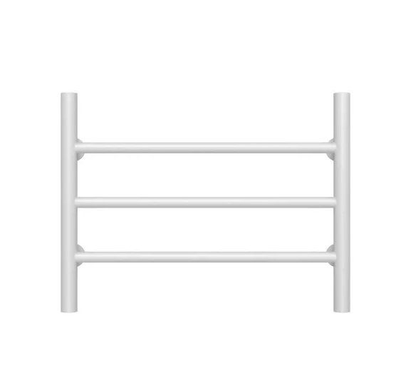 Полотенцесушитель водяной Deffi Орион П3 500х400 боковое левое подключение белый C.OR.40.50.3.W.B