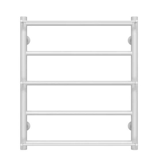 Полотенцесушитель водяной Deffi Ladder П5 500х600 боковое левое подключение белый C.LK.60.50.5.W.B