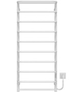 Электрический полотенцесушитель Deffi Стандарт с полкой П10 500х1200 правое подключение WD03 белый C.SP.120.50.10.E.W.R.3