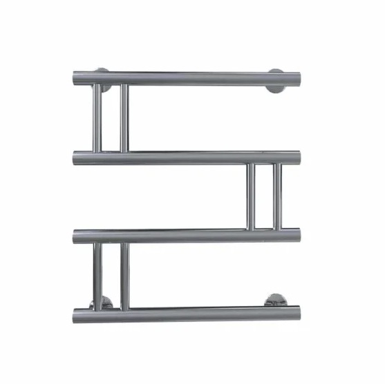 Полотенцесушитель водяной Deffi Змейка Люкс 500х500 боковое левое подключение хром C.ZL.50.50.C.B