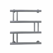 Полотенцесушитель водяной Deffi Змейка Люкс 500х500 боковое левое подключение хром C.ZL.50.50.C.B