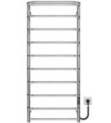 Електрична сушарка для рушників Deffi Стандарт із полицею П10 500х1200 праве підключення JD03 хром C.SP.120.50.10.E.C.R.1