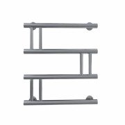 Полотенцесушитель водяной Deffi Змейка Люкс 500х500 боковое левое подключение хром C.ZL.50.50.C.B