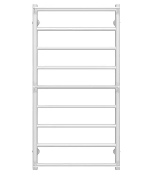 Сушка для рушників водяна Deffi Ladder П9 500х1000 бічне ліве підключення білий C.LK.100.50.9.W.B