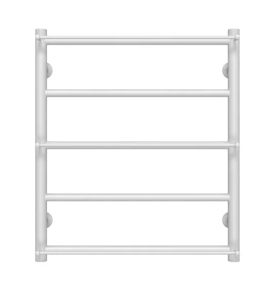 Полотенцесушитель водяной Deffi Ladder П7 500х700 боковое правое подключение белый C.LK.70.50.7.W.C