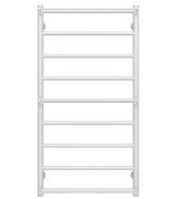 Полотенцесушитель водяной Deffi Ladder П9 500х1000 боковое левое подключение белый C.LK.100.50.9.W.B