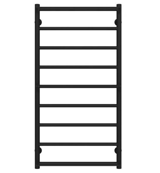 Сушка для рушників водяна Deffi Ladder П9 500х1000 бічне праве підключення чорний C.LK.100.50.9.B.C