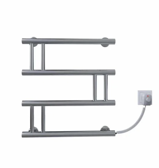 Електрична сушарка для рушників Deffi Змійка Люкс 500х500 праве підключення хром C.ZL.50.50.E.C.R.5