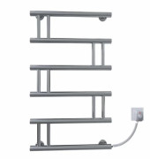 Электрический полотенцесушитель Deffi Змейка Люкс 500х800 правое подключение хром C.ZL.80.50.E.C.R.5