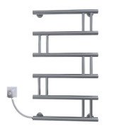 Электрический полотенцесушитель Deffi Змейка Люкс 500х800 левое подключение хром C.ZL.80.50.E.C.L.5