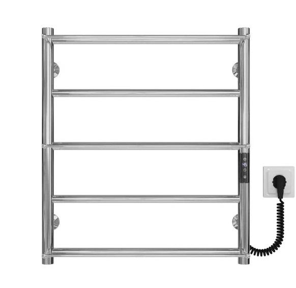 Електрична сушарка для рушників Deffi Ladder П5 500х600 праве підключення JD03 хром C.LK.60.50.5.E.C.R.1