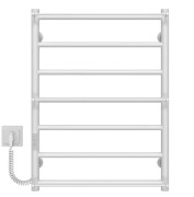 Электрический полотенцесушитель Deffi Ladder П7 500х700 левое подключение WD03 белый C.LK.70.50.7.E.W.L.3