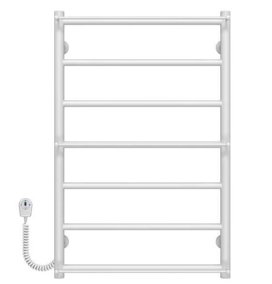 Електрична сушарка для рушників Deffi Ladder П7 500х800 ліве підключення білий C.LK.80.50.7.E.W.R.5