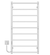 Электрический полотенцесушитель Deffi Ladder П9 500х1000 левое подключение WD03 белый C.LK.100.50.9.E.W.L.3