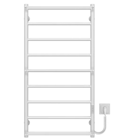 Електрична сушарка для рушників Deffi Ladder П9 500х1000 праве підключення WD03 білий C.LK.100.50.9.E.W.R.3