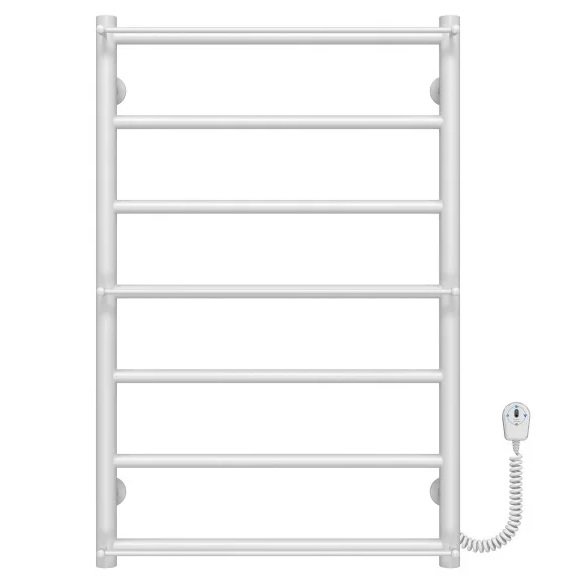 Электрический полотенцесушитель Deffi Ladder П7 500х800 правое подключение белый C.LK.80.50.7.E.W.L.5