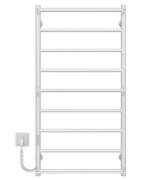 Електрична сушарка для рушників Deffi Ladder П9 500х1000 ліве підключення WD03 білий C.LK.100.50.9.E.W.L.3