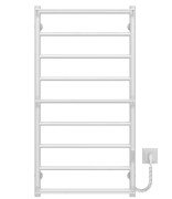 Електрична сушарка для рушників Deffi Ladder П9 500х1000 праве підключення WD03 білий C.LK.100.50.9.E.W.R.3