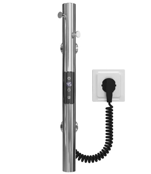 Электрический полотенцесушитель Deffi Chloe 30x500 JD03 нержавеющая сталь хром C.MK.50.30.E.C.U.1