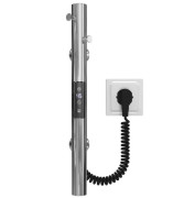 Электрический полотенцесушитель Deffi Chloe 30x500 JD03 нержавеющая сталь хром C.MK.50.30.E.C.U.1