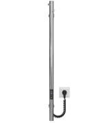 Электрический полотенцесушитель Deffi Chloe 30x900 JD03 нержавеющая сталь хром C.MK.90.30.E.C.U.1