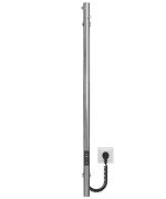 Электрический полотенцесушитель Deffi Chloe 30x1000 JD03 нержавеющая сталь хром C.MK.100.30.E.C.U.1