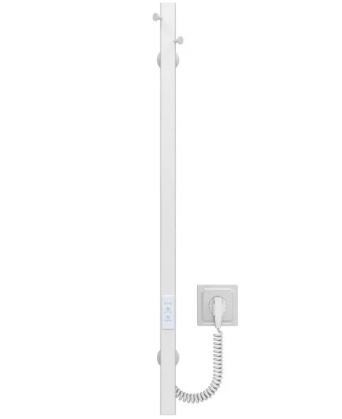 Електрична сушарка для рушників Deffi Holly 30x800 WD04 нержавіюча сталь білий C.MB.80.30.E.W.U.4