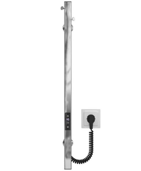 Електрична сушарка для рушників Deffi Holly 30x700 JD04 нержавіюча сталь хром C.MB.70.30.E.C.U.2