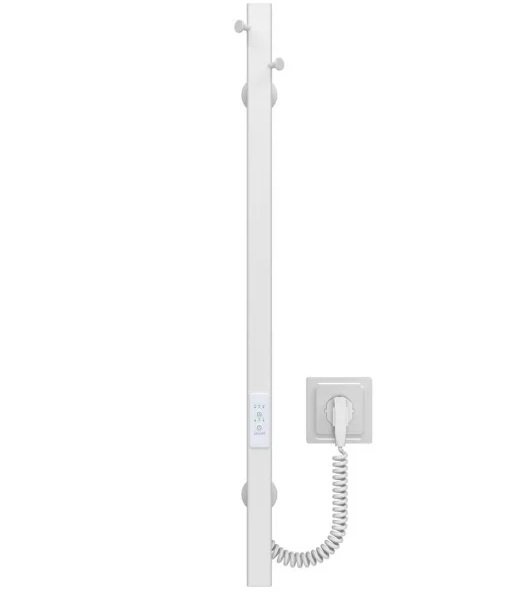 Електрична сушарка для рушників Deffi Holly 30x700 WD04 нержавіюча сталь білий C.MB.70.30.E.W.U.4