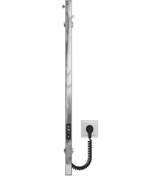 Электрический полотенцесушитель Deffi Holly 30x800 JD04 нержавеющая сталь хром C.MB.80.30.E.C.U.2