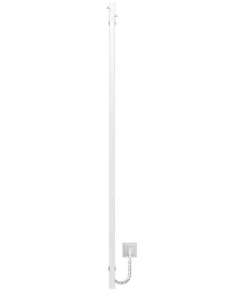 Электрический полотенцесушитель Deffi Holly 30x1600 WD04 нержавеющая сталь белый C.MB.160.30.E.W.U.4