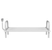 Полка для обуви электрическая Deffi 250x650 левое подключение белый C.PV.25.65.E.W.L.5