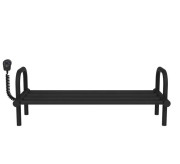 Полка для обуви электрическая Deffi 250x650 левое подключение черный C.PV.25.65.E.B.L.5