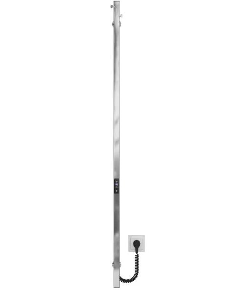 Електрична сушарка для рушників Deffi Holly 30x1400 JD04 нержавіюча сталь хром C.MB.140.30.E.C.U.2