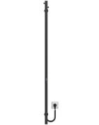 Электрический полотенцесушитель Deffi Holly 30x1400 JD04 нержавеющая сталь черный C.MB.140.30.E.B.U.2