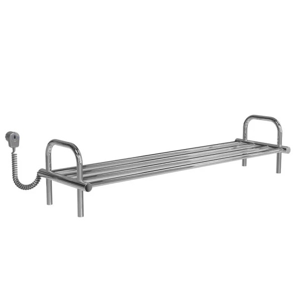 Полиця для взуття електрична Deffi 250x1050 ліве підключення хром C.PV.25.105.E.C.L.5