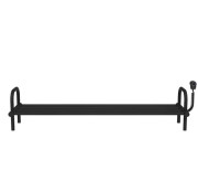 Полка для обуви электрическая Deffi 250x1050 правое подключение черный C.PV.25.105.E.B.R.5